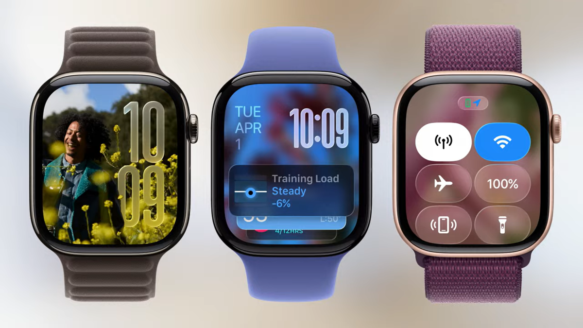 new watchOS 26 design