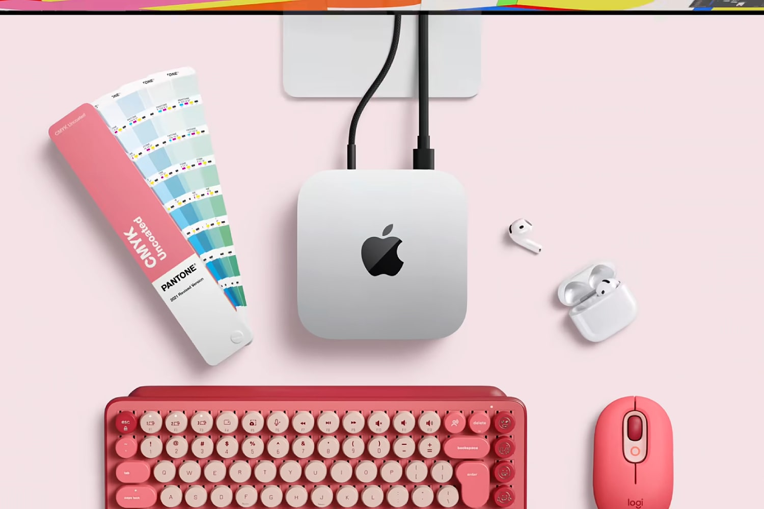 mac mini with accessories