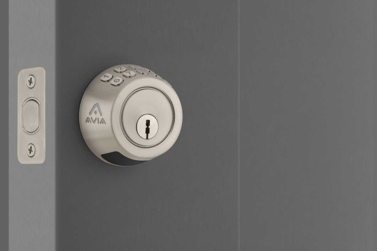 Avia Deadbolt on door