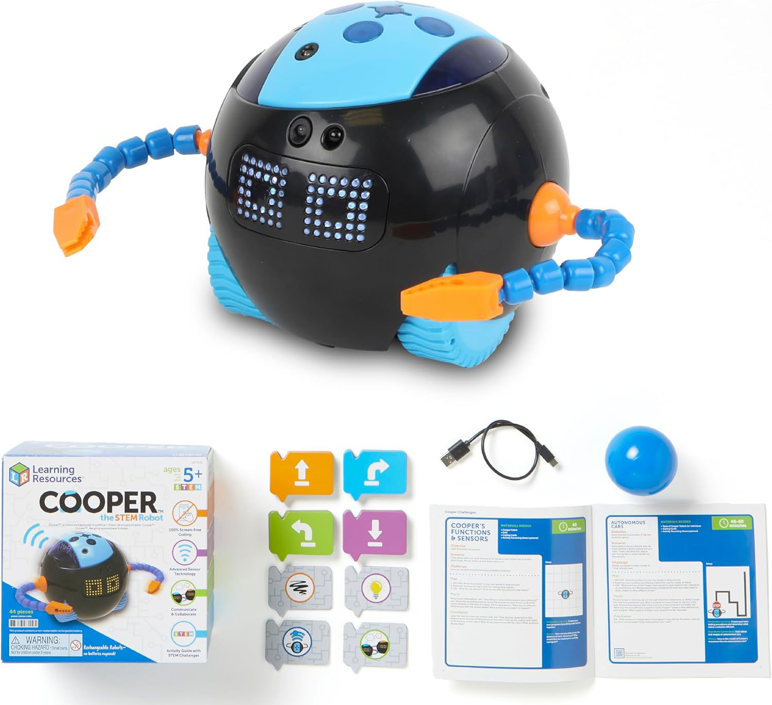 Cooper The STEM Robot - hands-on robot coding