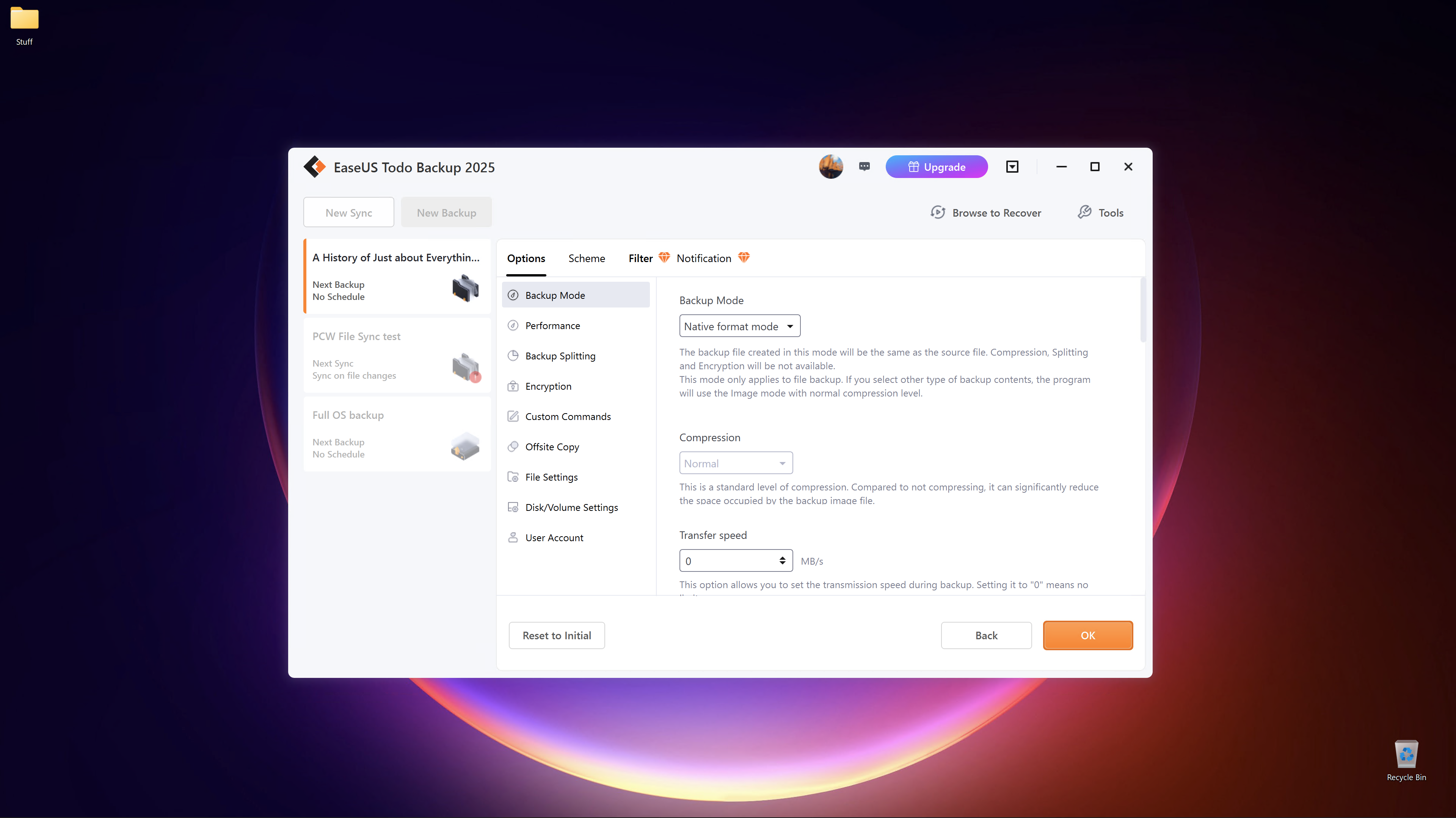 Easeus Todo Backup Free - Best free combined backup and disaster recovery