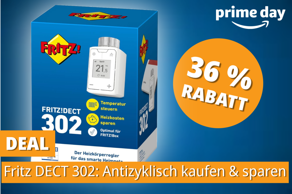 Image: Jetzt fÃ¼r den Winter vorsorgen: AVM Fritz DECT 302 im Angebot kaufen