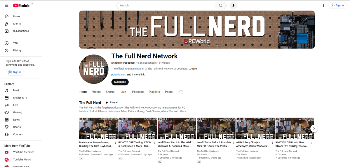 The Full Nerd