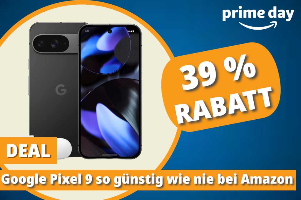 Image: Top-Smartphone mit KI-Funktionen: Google Pixel 9 jetzt fÃ¼r nur 546 Euro statt 899 Euro am Prime Day