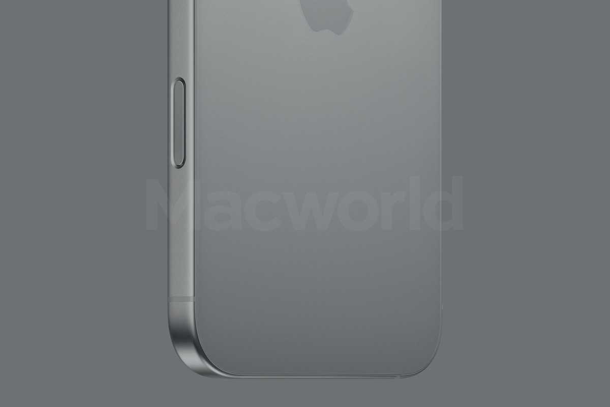 iphone 17 in Steel Gray mockup