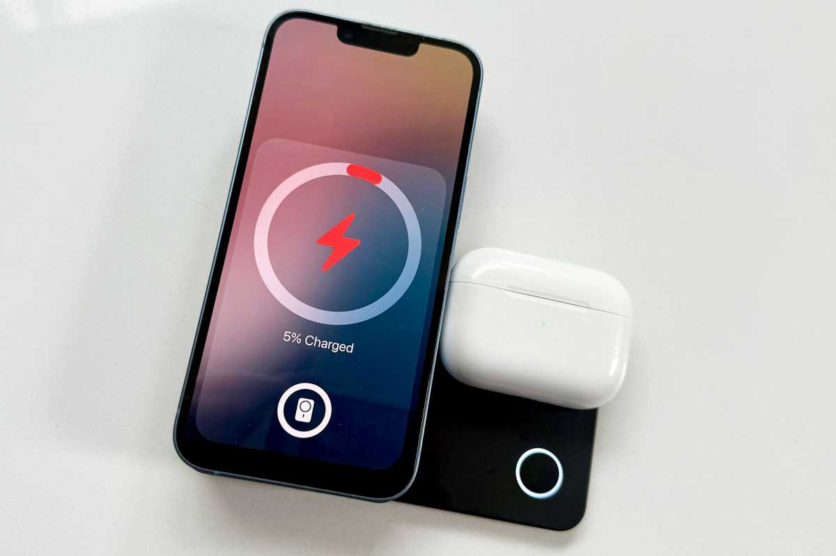 KUXIU K1 15W Fast Charging 3 in 1 MagSafe Power Bank AirPods