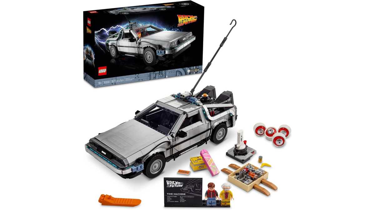 LEGO Icons Back to The Future Time Machine 10300