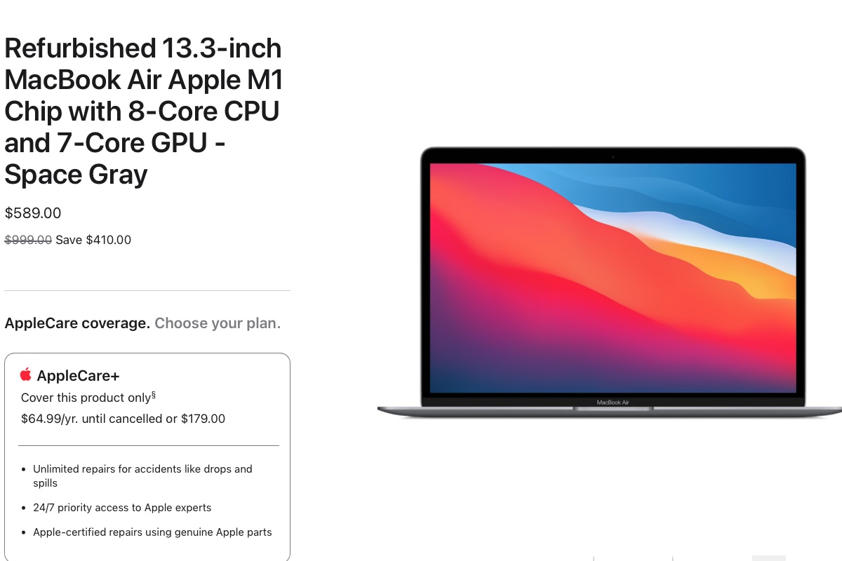 M2 MacBook Air refurb