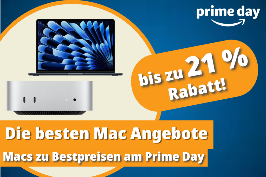 Image: Prime Day Topseller: Mac Mini M4 und Macbook Air M4