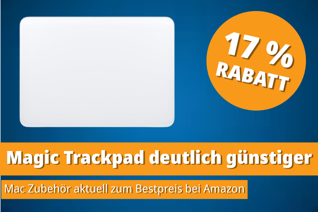 Image: PrÃ¤zise Steuerung und elegantes Design: Das Apple Magic Trackpad jetzt zum Bestpreis