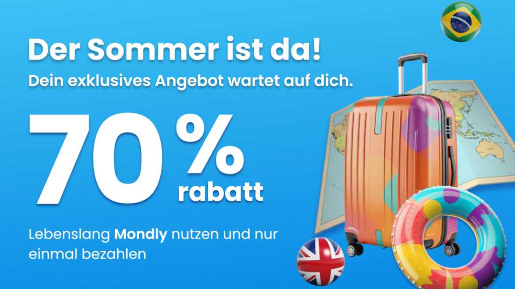 Image: 70 Prozent sparen: FÃ¼r knapp 98 Euro ganze 41 Fremdsprachen lebenslang lernen