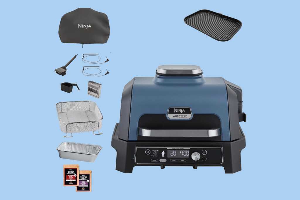 Image: BBQ, Frittieren, Smoken â Ninja Grill mit 7 Funktionen und App-Steuerung jetzt besonders gÃ¼nstig bei Amazon