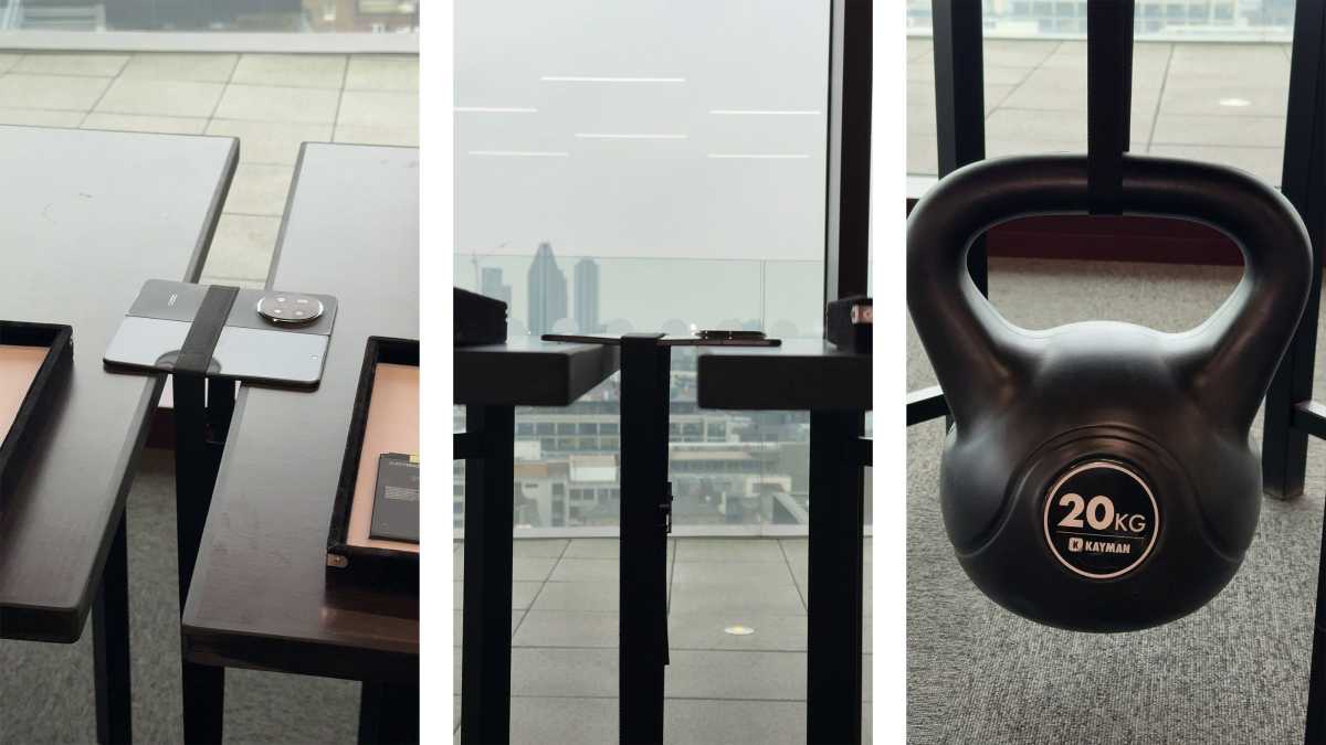 Oppo FInd N5 hands on 20KG weight