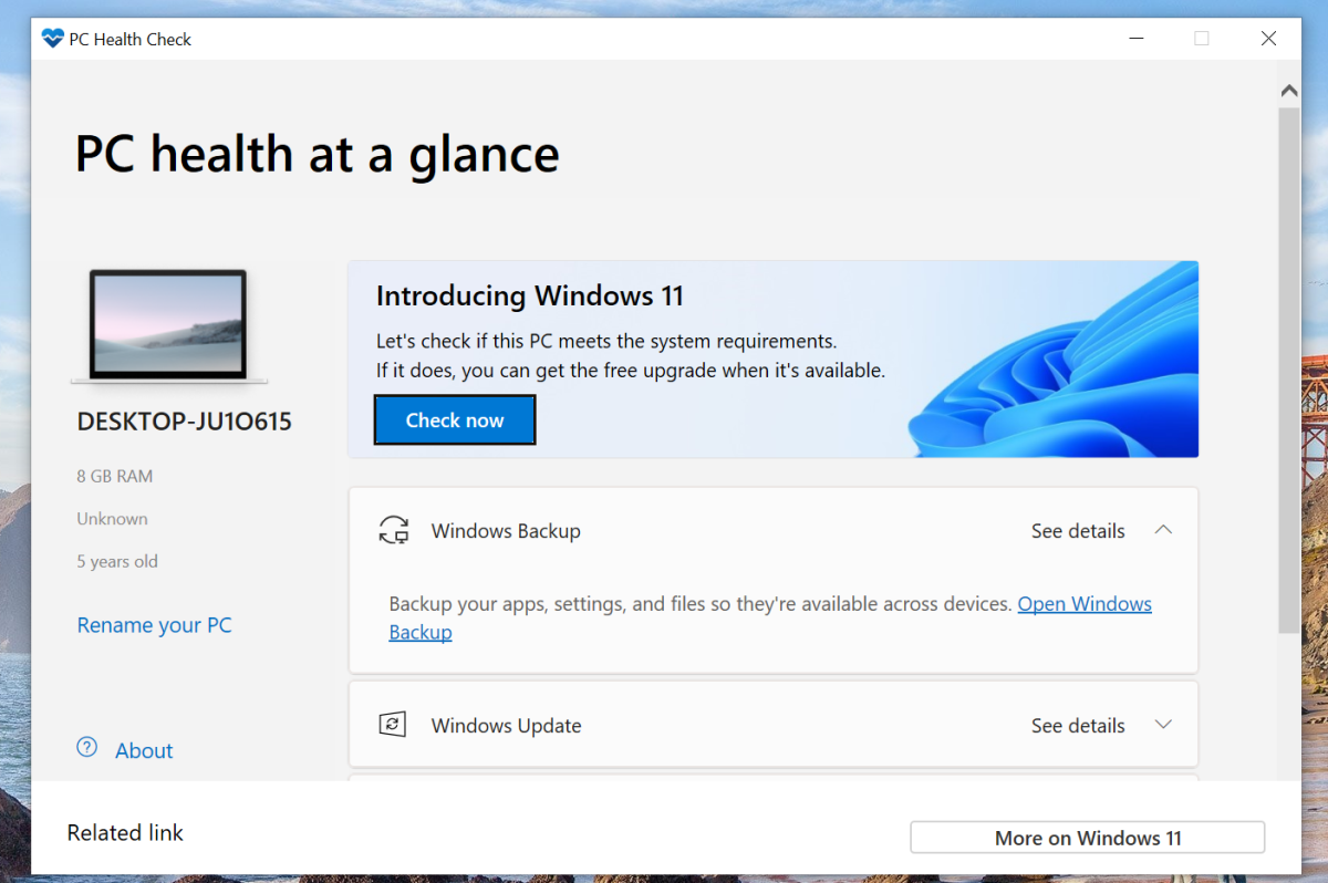 PC Health Check