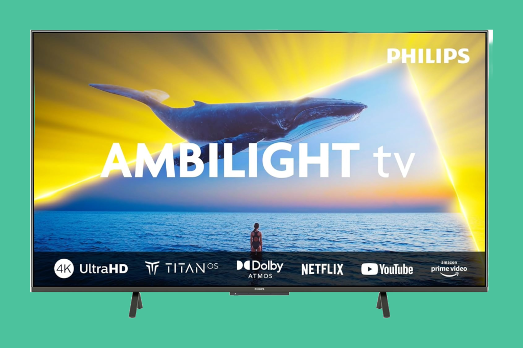 Image: Was dieser 4K-TV kann, Ã¼berrascht in dieser Preisklasse: Philips 4K Ambilight TV fÃ¼r unter 290 Euro