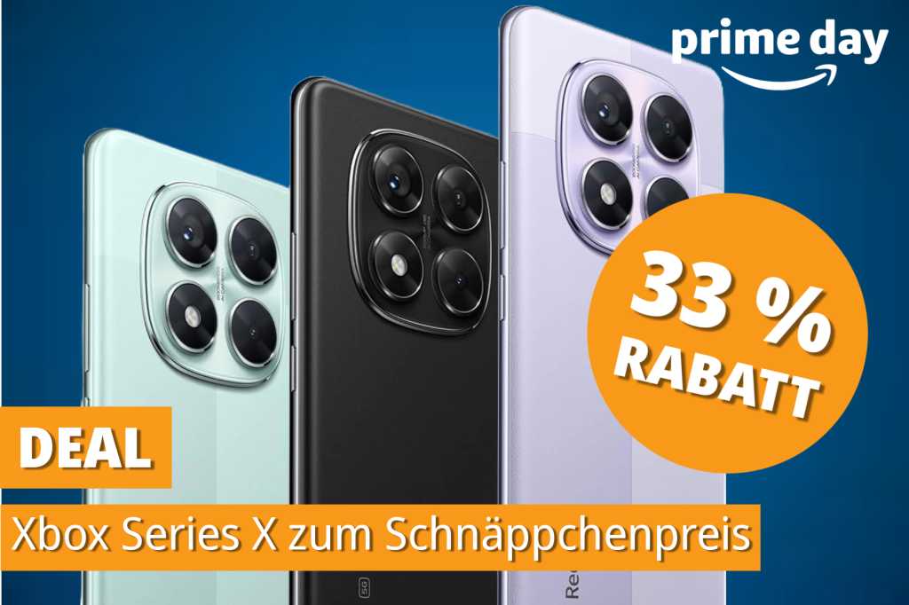 Image: Prime Day-Endspurt: Xiaomi-Smartphone mit 5G und 512 GB zum Rekordpreis unter 300â¯â¬