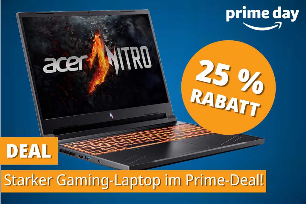 Image: Nur noch heute: Dieser Gaming-Laptop fÃ¼r 899â¯â¬ ist schneller als Ihr Desktop
