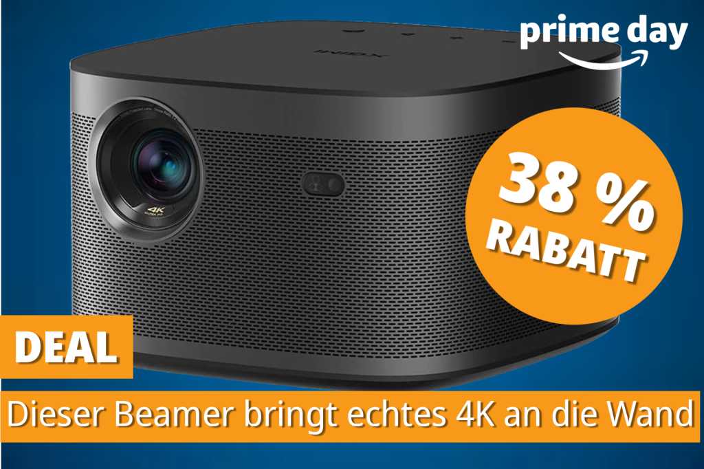 Image: Nur noch heute: Dieser 4K-Beamer ersetzt fÃ¼r viele den Fernseher â jetzt zum Tiefstpreis