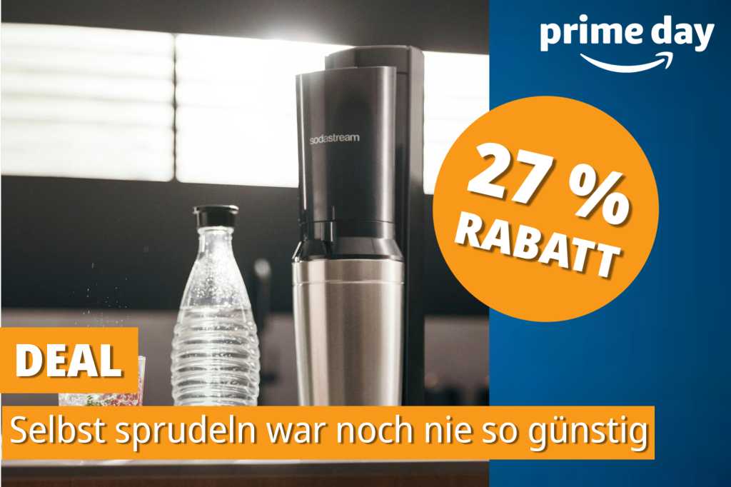 Image: Amazon senkt den Preis fÃ¼r den beliebtesten Wassersprudler â heute auf Tiefstand