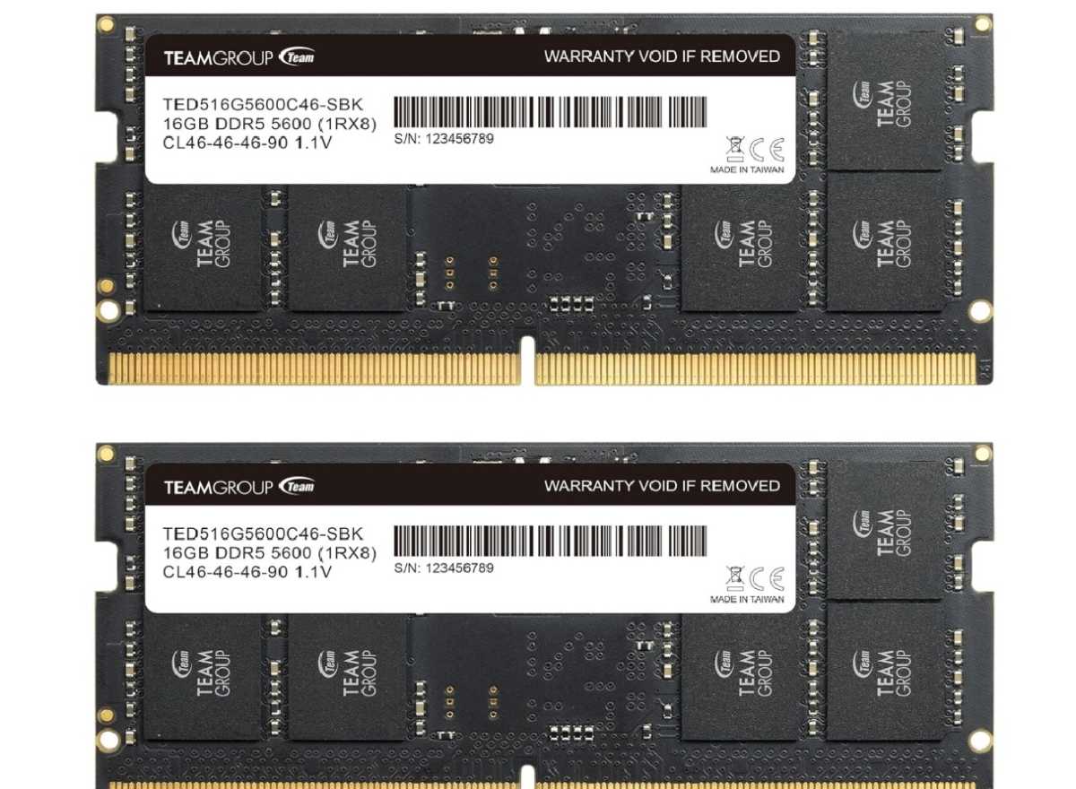 Teamgroup DDR5 DRAM