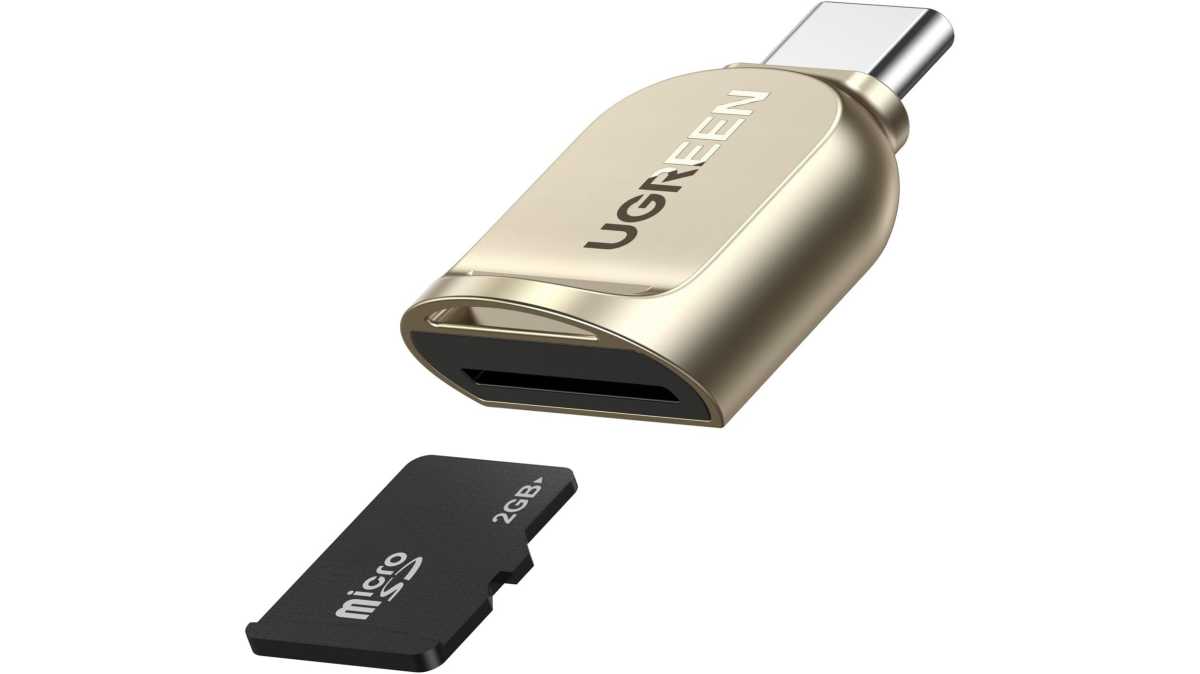 Ugreen type-C microSD card reader