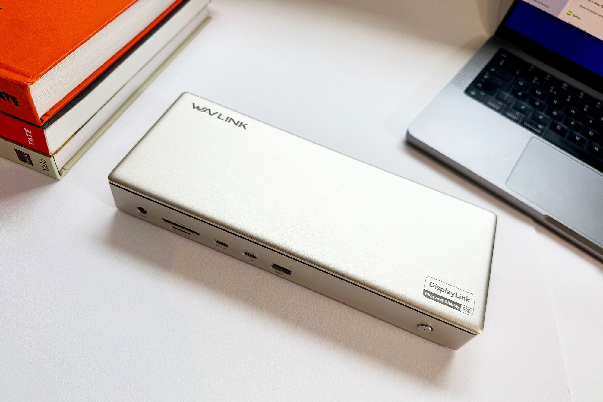 WAVLINK USB-C DisplayLink (DL7400) Docking Station – four 4K displays at 60Hz for M1/M2/M3/M4