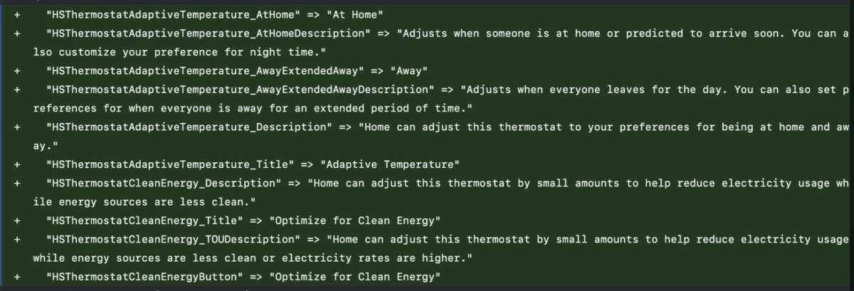 Adaptive Temperature code