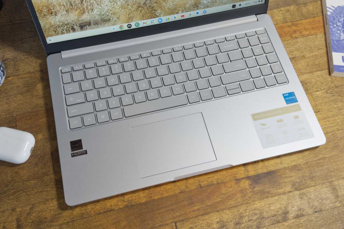 Asus Chromebook CX15 keyboard