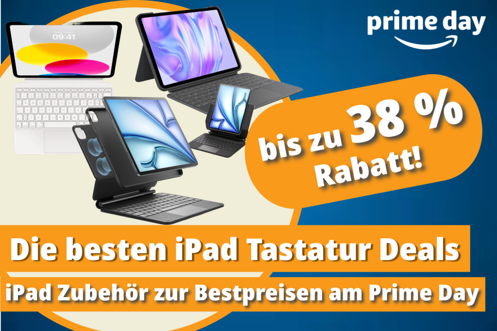 Image: Verwandeln Sie Ihr iPad: Die besten Tastatur-Cases von Apple, Logitech & ESR im Angebot