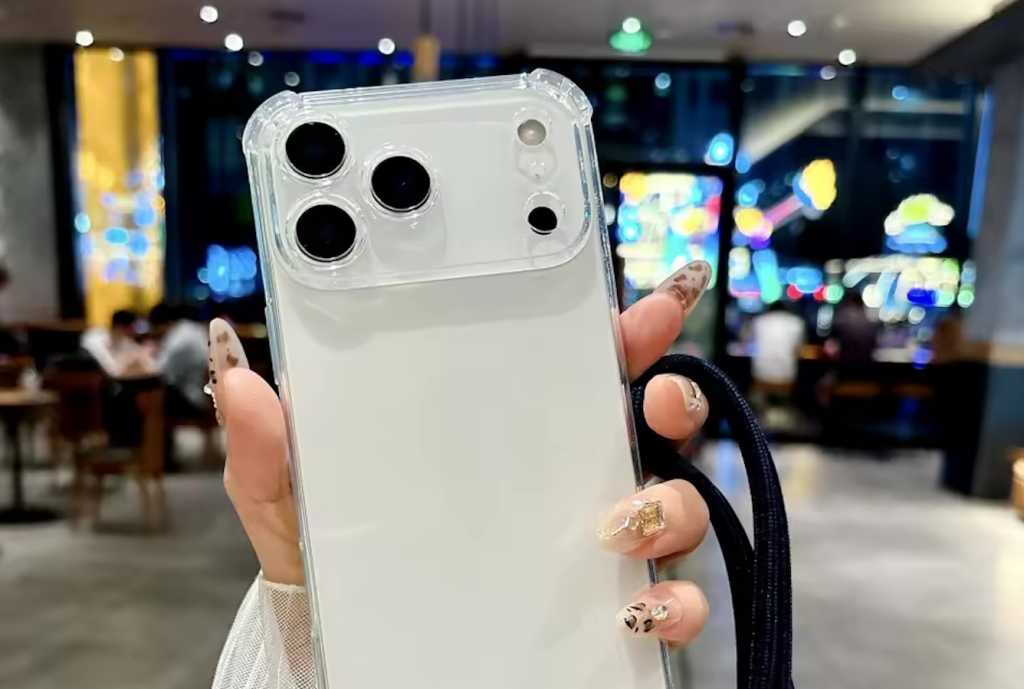 Image: iPhone 17 Pro Max: Erste HÃ¼lle verrÃ¤t genaue Form