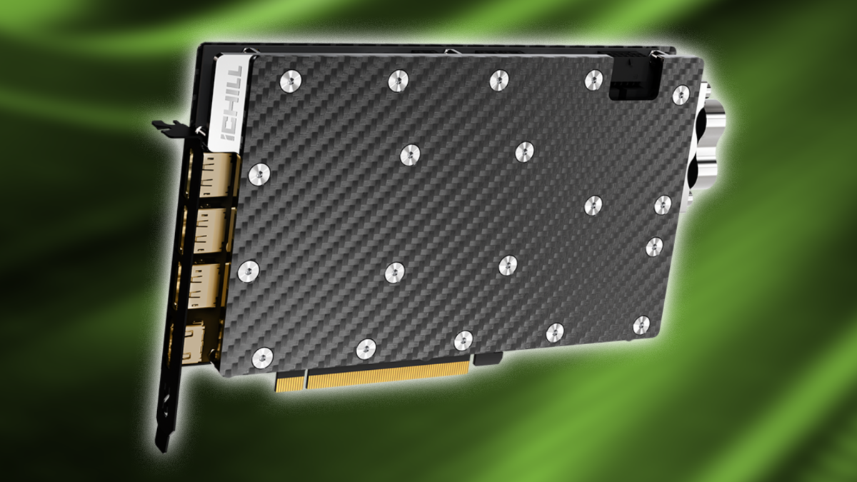 Inno3D liquid cooled custom water block RTX 5090