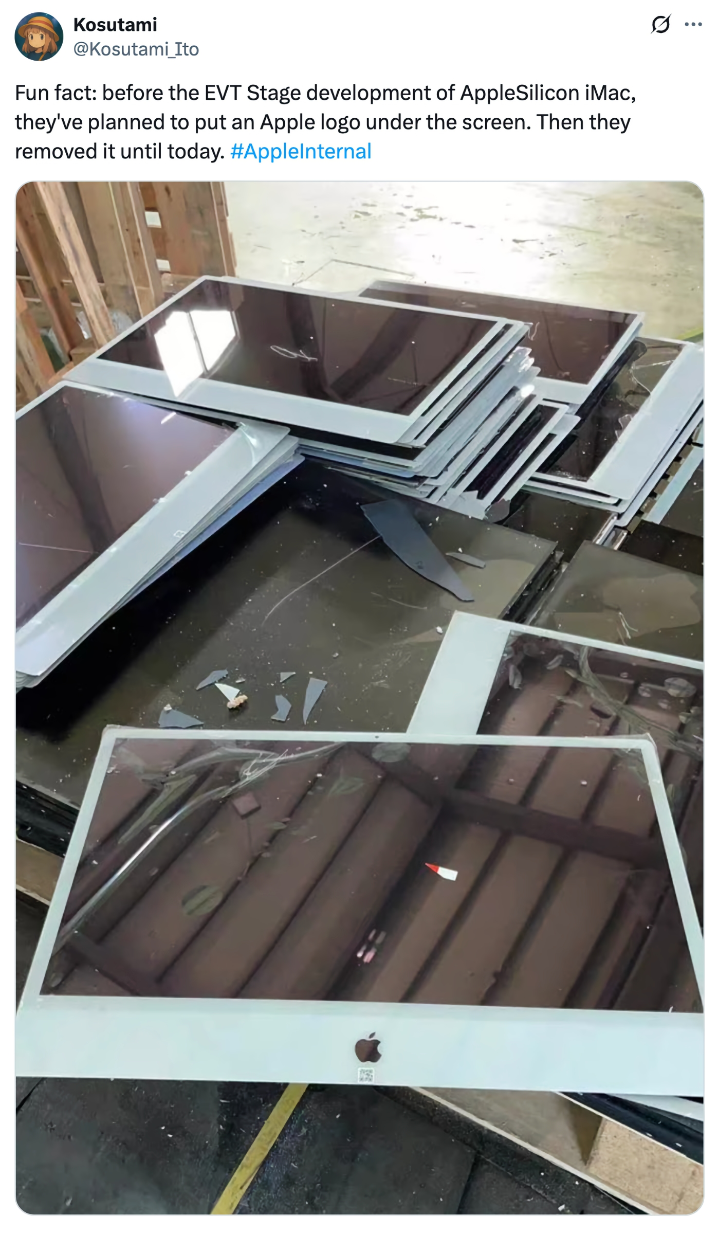 Kosutami X iMac logo