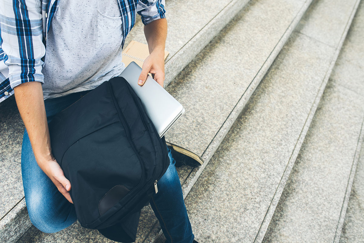 Laptop bag student