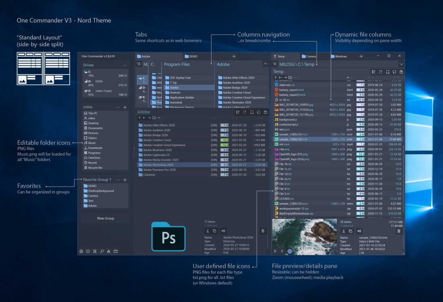 Winpos Commander Besser als der Windows Explorer?