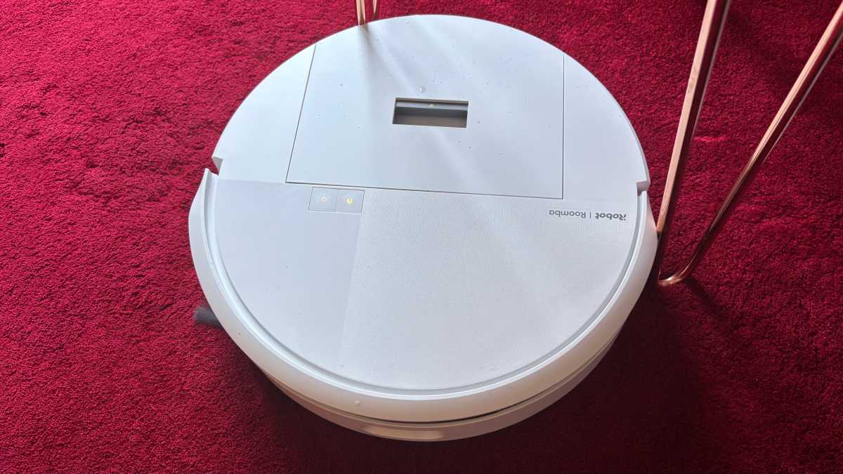Roomba stuck on table leg