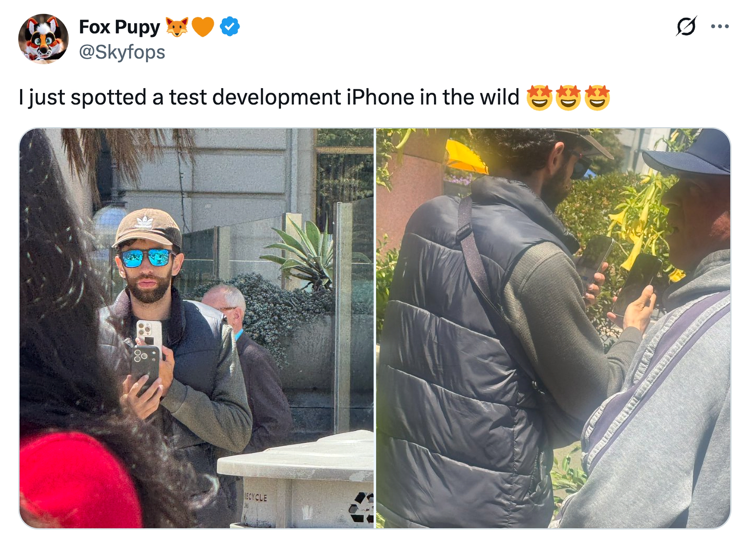 Skyfops X iPhone 17 prototype