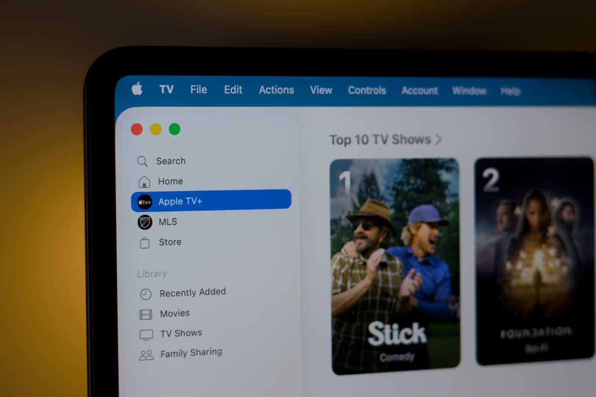 Apple TV on macOS
