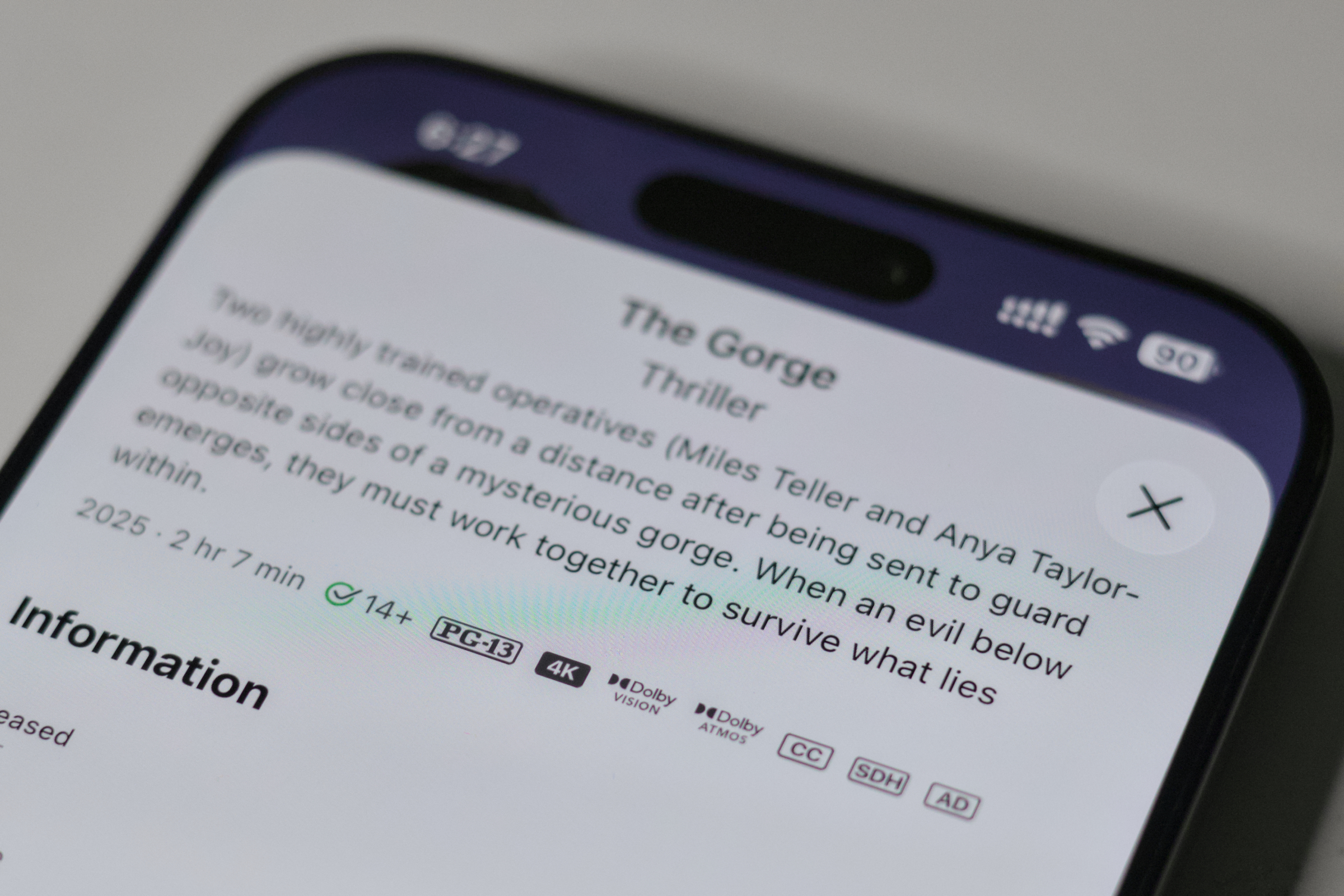 Apple TV+ video quality