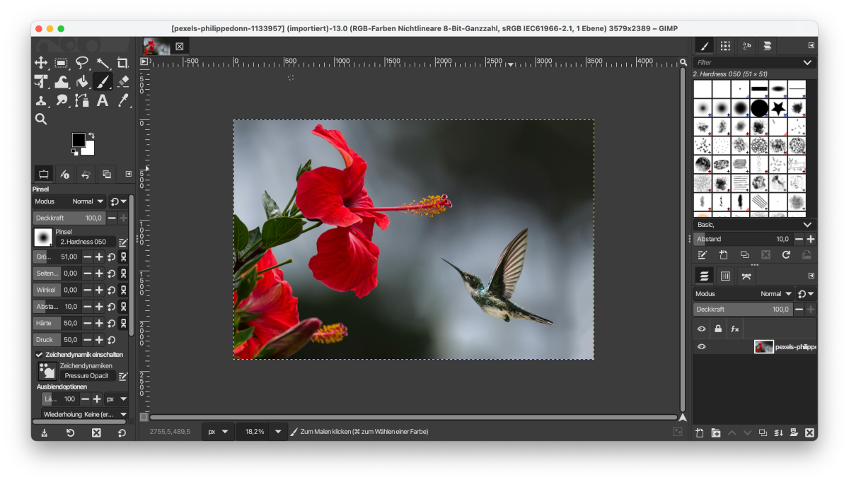 GIMP 3 UI