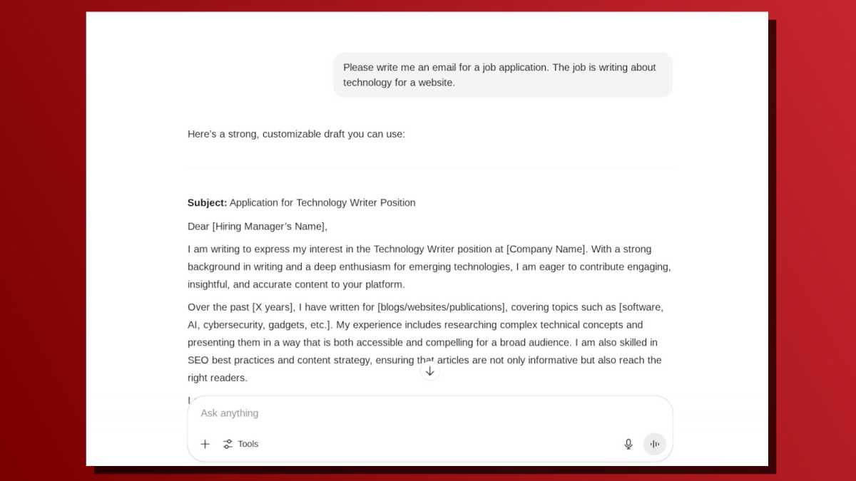ChatGPT better than Google Search perform tasks