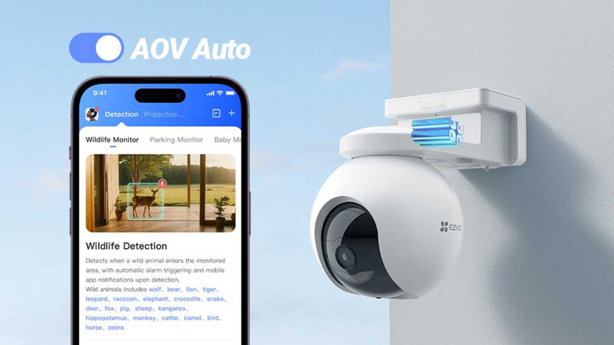 Protect your pets, your home and yourself with EZVIZ wild animal detection