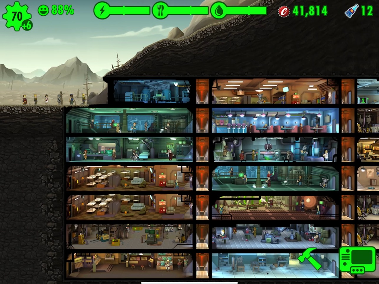 Fallout Shelter - Love the bomb