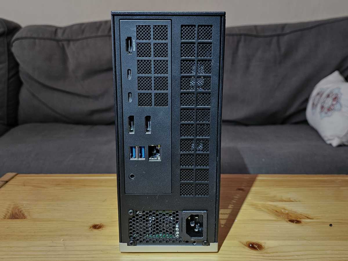 Framework Desktop rear panel