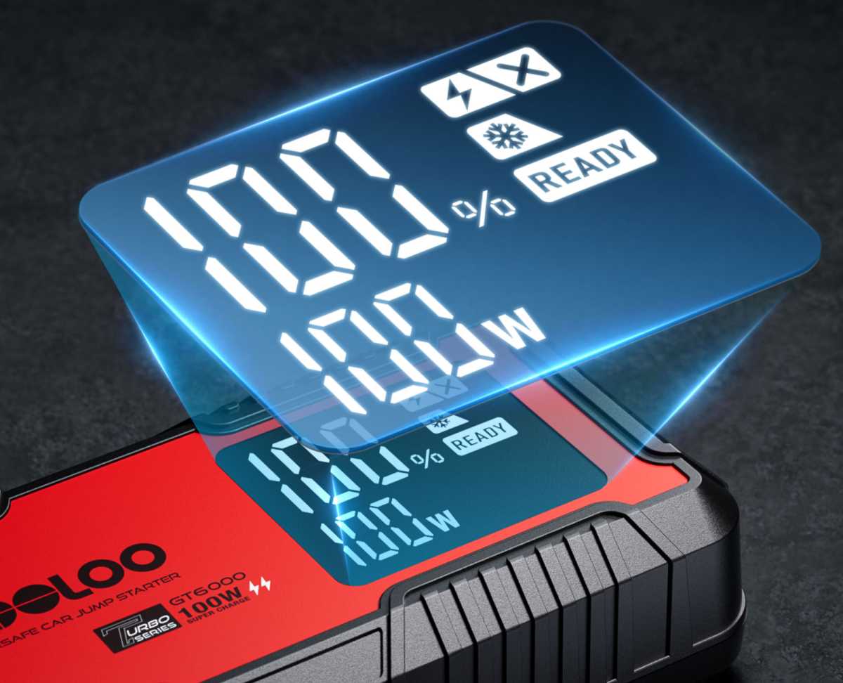 GOOLOO GT6000 Display Power
