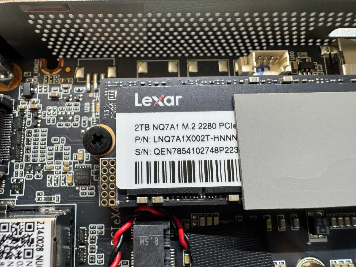 Geekom A9 Max - SSD