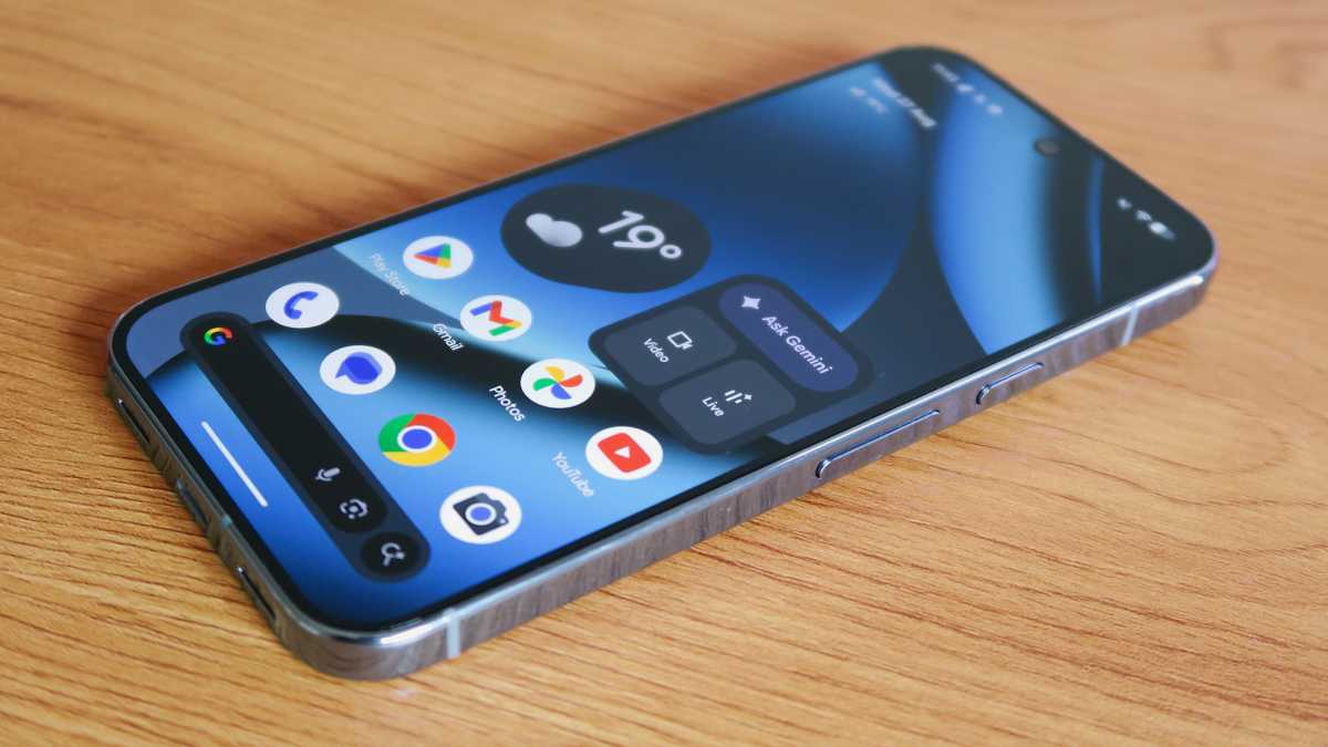 Google Pixel 10 Pro REVIEW front angled