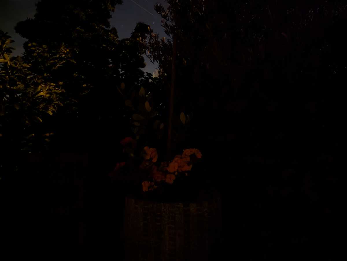 Google Pixel 10 Pro camera sample extreme low light Night Mode short exposure