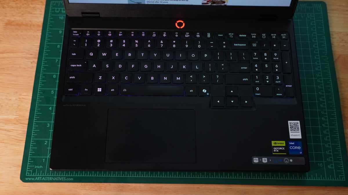 Lenovo Legion 5i keyboard