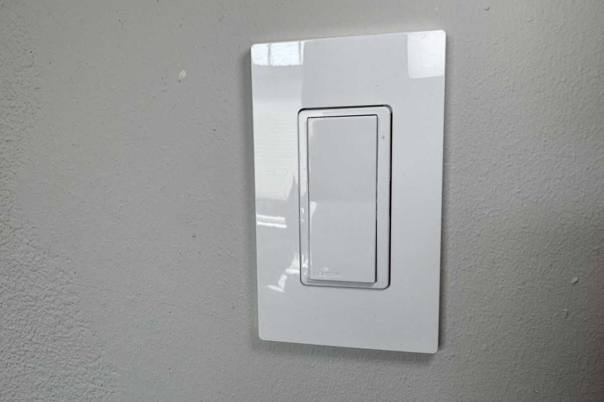 Leviton Anywhere Switch Companion installed