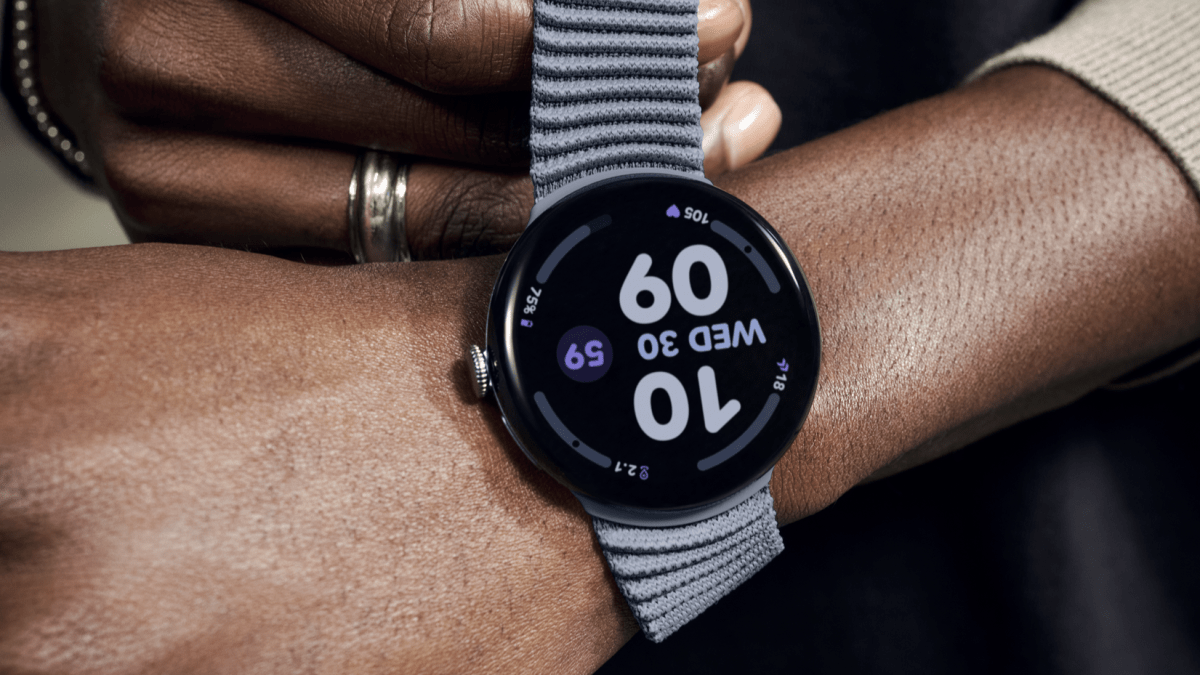 Pixel Watch 4 Moonstone Stretch Strap